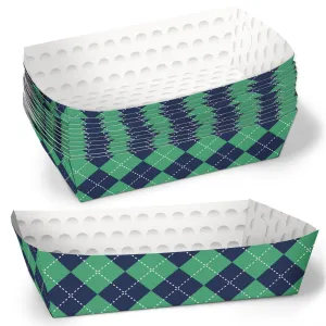 Golf Party Paper Food Trays
