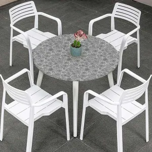Grey Black Round Tablecloth with Elastic Edged Flower Effect and Leaves Antique Design Washable Spill Proof Table Covers Floral Fits up 45"-50" Diameter Tables