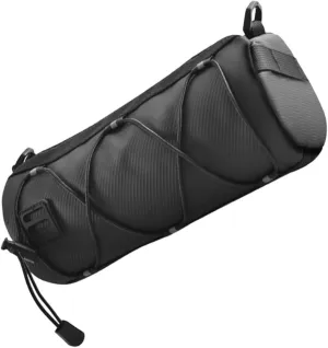 Happyyami Bike Handlebar Roll Bag Top Tube Bag Bike Frame Bag Multiple Compartments Easy Install/remove for Mountain Road Bikes