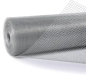 Hardware Cloth 1/4 in. x 4 ft. x 50 ft. 23-Gauge, Chicken Wire Fencing, Wire Fence Roll, Garden Fencing, Wire Cloth, Snake Fencing, Hardware Mesh, Wire Mesh Fencing