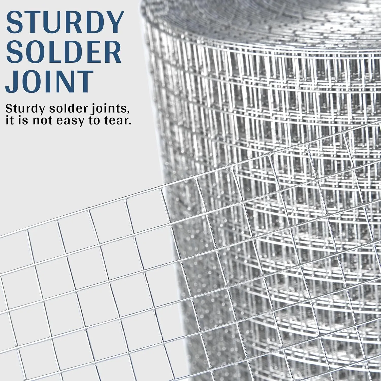 Hardware Cloth 1/4 in. x 4 ft. x 50 ft. 23-Gauge, Chicken Wire Fencing, Wire Fence Roll, Garden Fencing, Wire Cloth, Snake Fencing, Hardware Mesh, Wire Mesh Fencing