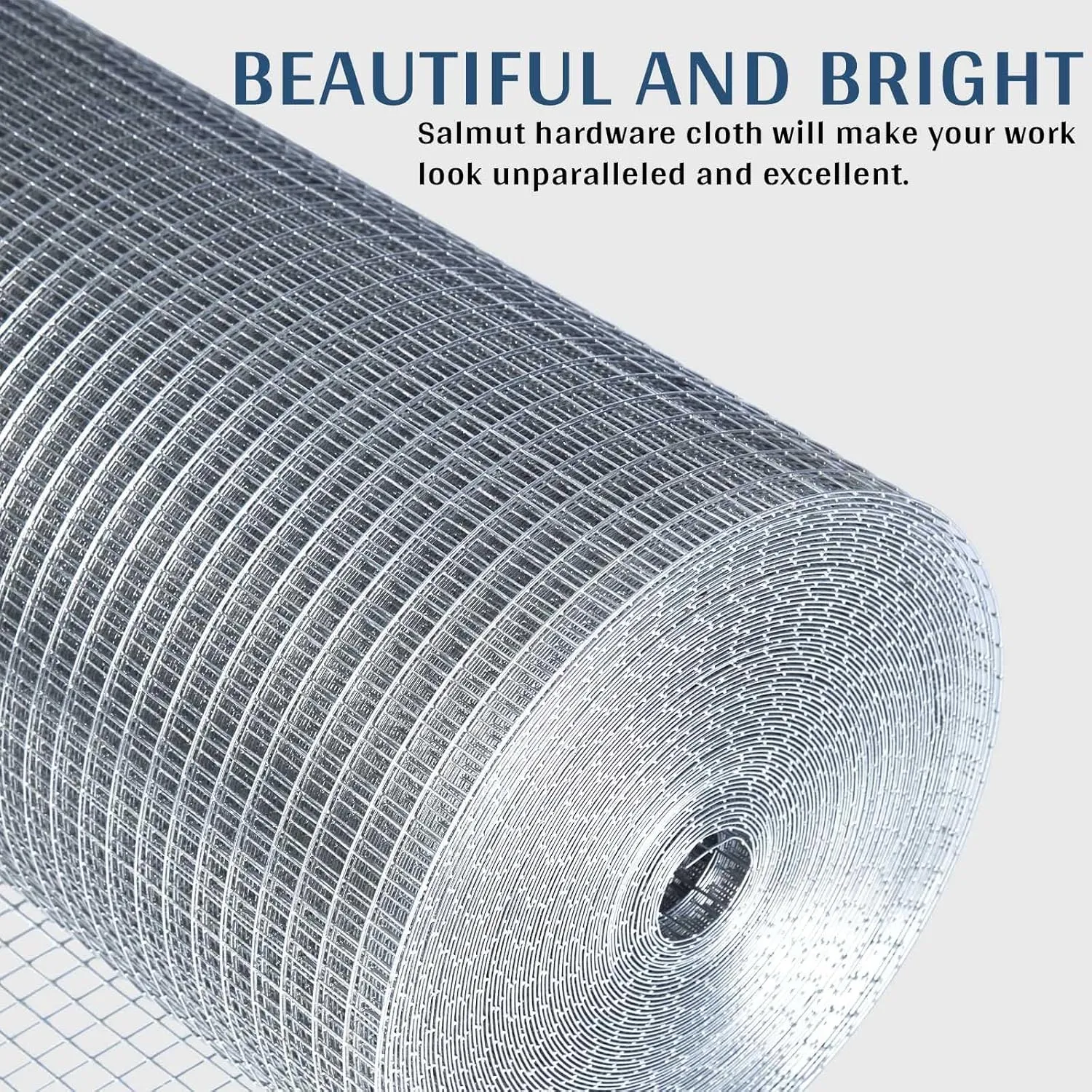 Hardware Cloth 1/4 in. x 4 ft. x 50 ft. 23-Gauge, Chicken Wire Fencing, Wire Fence Roll, Garden Fencing, Wire Cloth, Snake Fencing, Hardware Mesh, Wire Mesh Fencing