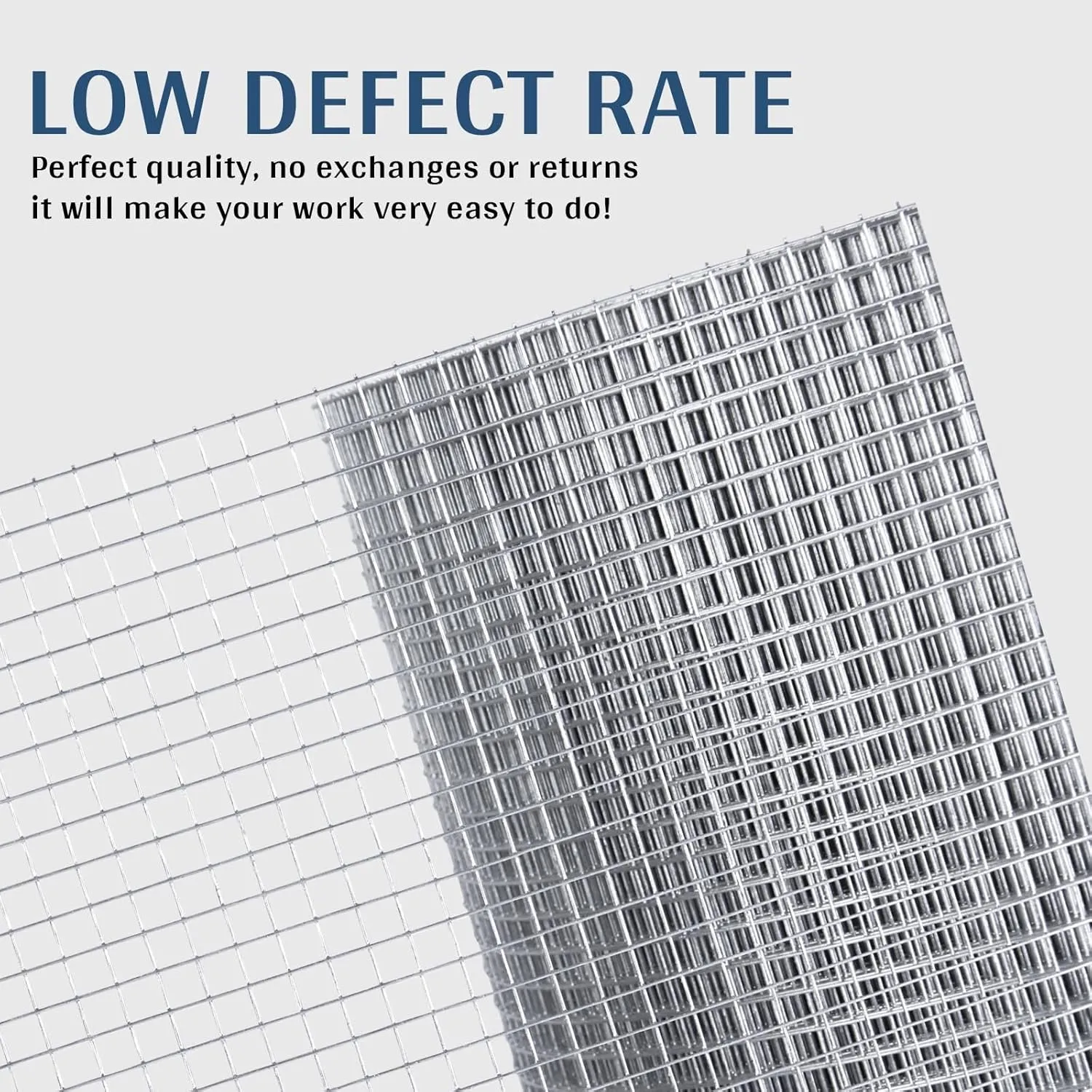 Hardware Cloth 1/4 in. x 4 ft. x 50 ft. 23-Gauge, Chicken Wire Fencing, Wire Fence Roll, Garden Fencing, Wire Cloth, Snake Fencing, Hardware Mesh, Wire Mesh Fencing