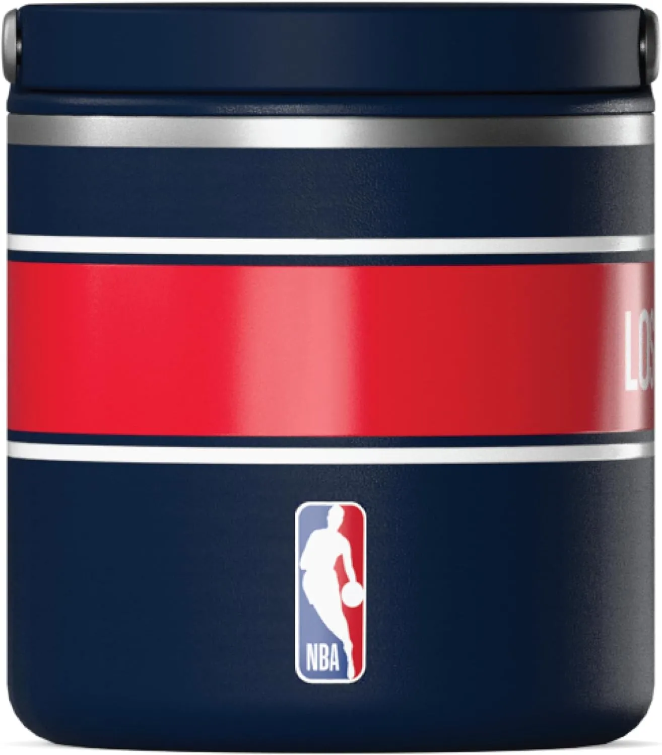 Hydrapeak x NBA Officially Licensed Los Angeles Clippers 25oz Stainless Steel Vacuum Insulated Thermos Food Jar with Handle, Wide Mouth Leak-Proof Soup Thermos for Adults, 10 Hours Hot & 16 Hours Cold
