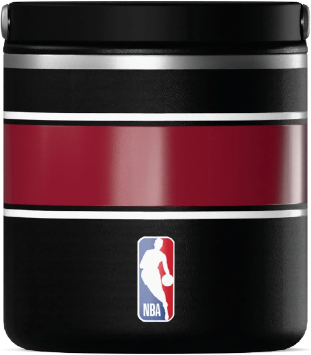 Hydrapeak x NBA Officially Licensed Miami Heat 25oz Stainless Steel Vacuum Insulated Thermos Food Jar with Handle, Wide Mouth Leak-Proof Soup Thermos for Adults, 10 Hours Hot and 16 Hours Cold