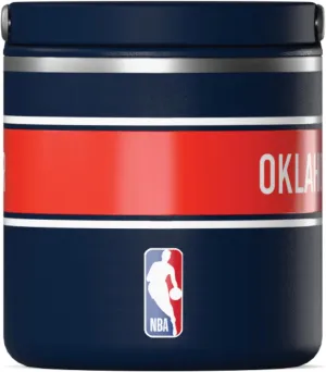 Hydrapeak x NBA Officially Licensed Oklahoma City Thunder 25oz Stainless Steel Vacuum Insulated Thermos Food Jar with Handle, Wide Mouth Leak-Proof Soup Thermos for Adults, 10 Hours Hot & 16 Hrs Cold