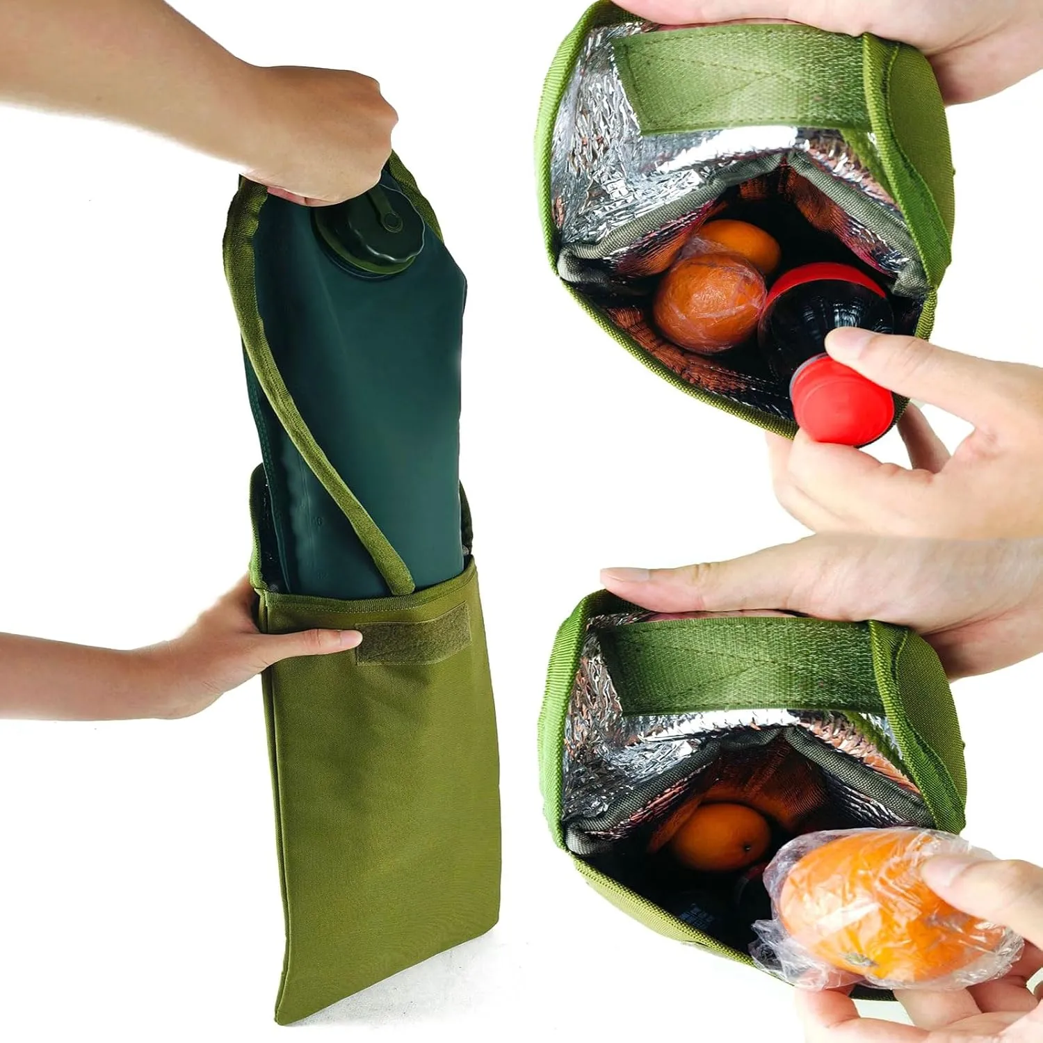 Hydrations Bladder Insulation Sleeve Light Weight Insulated Coolers Bag Nylon Water Bladder Pack Outdoor Camping Equipment