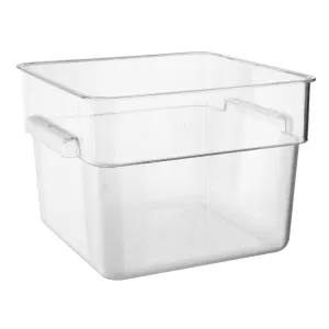 Hygiplas Polycarbonate Square Storage Container 10Ltr