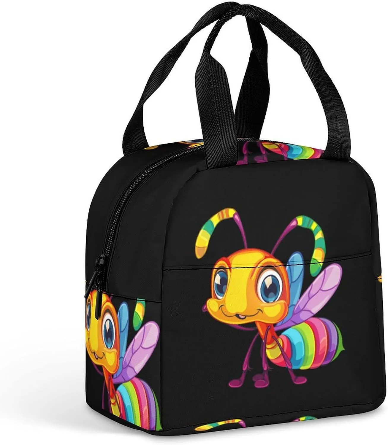 Insect Ant Adult Lunch Tote Bag Insulated Cooler Lunch Box for Work Picnic Beach Or Travel
