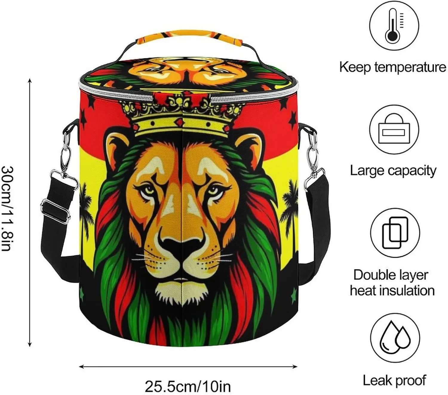 Insulated Backpack Cooler for Adults, Leak Proof Insulated Cooling Bag for Hiking