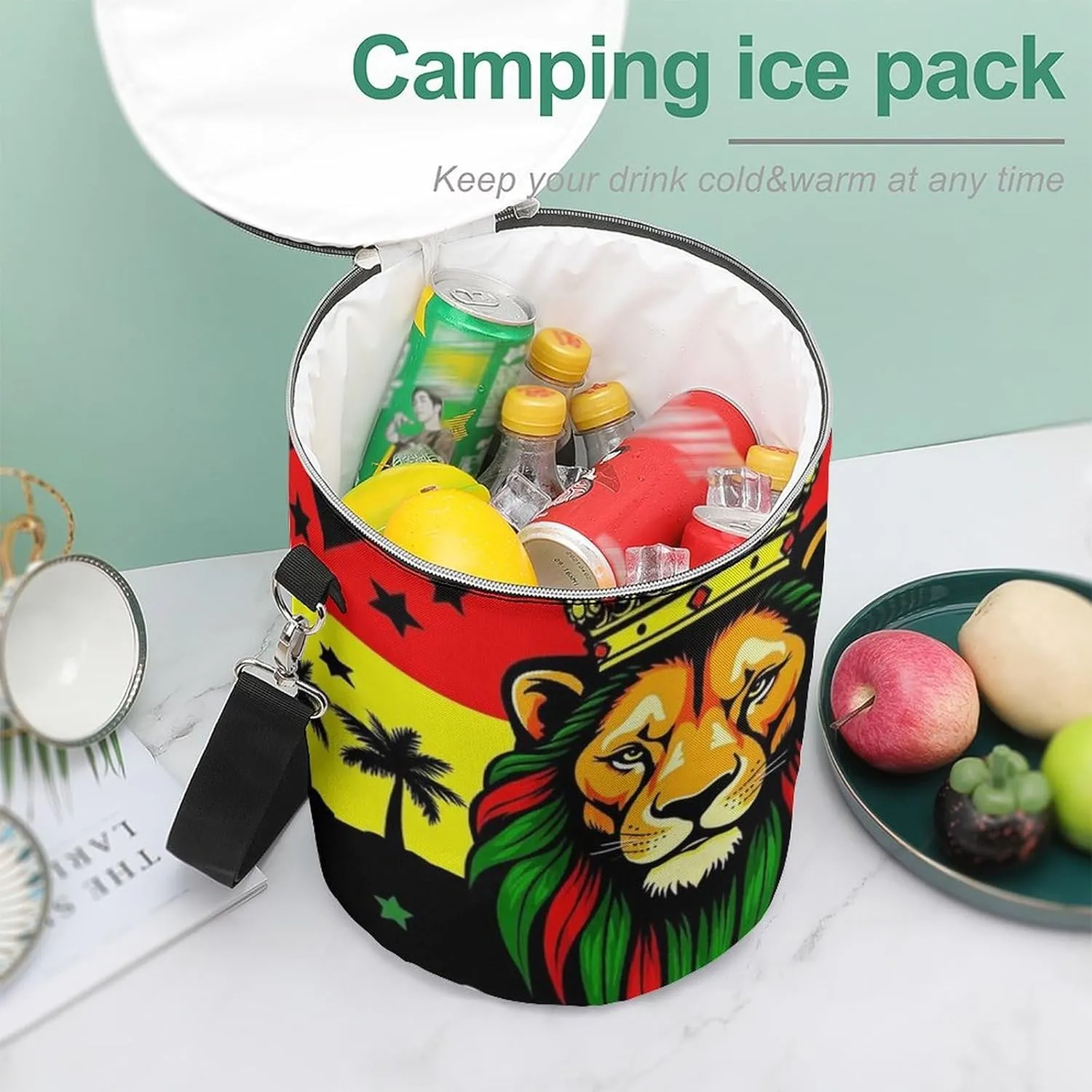 Insulated Backpack Cooler for Adults, Leak Proof Insulated Cooling Bag for Hiking