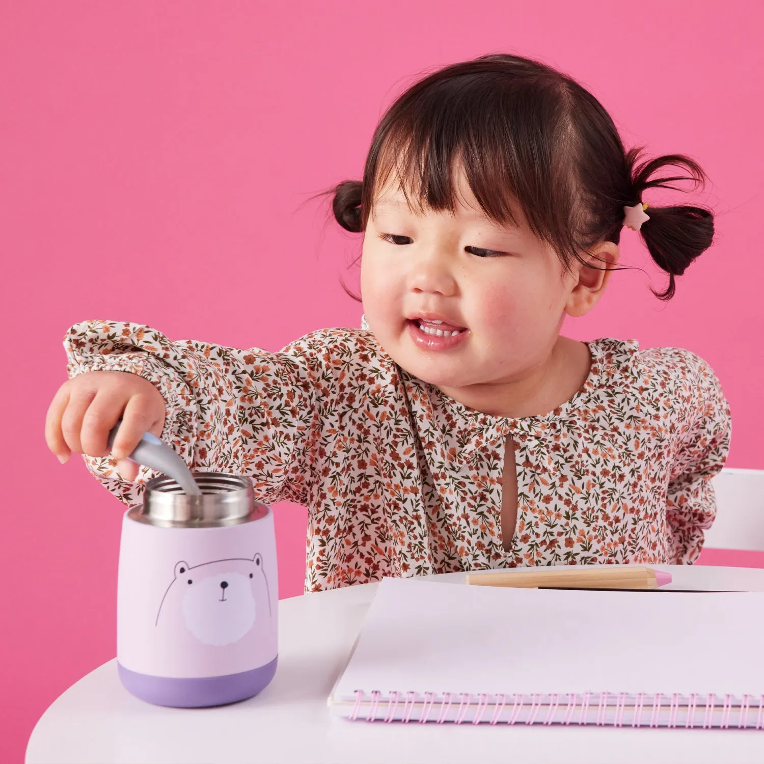 insulated food jar mini - bear hugs
