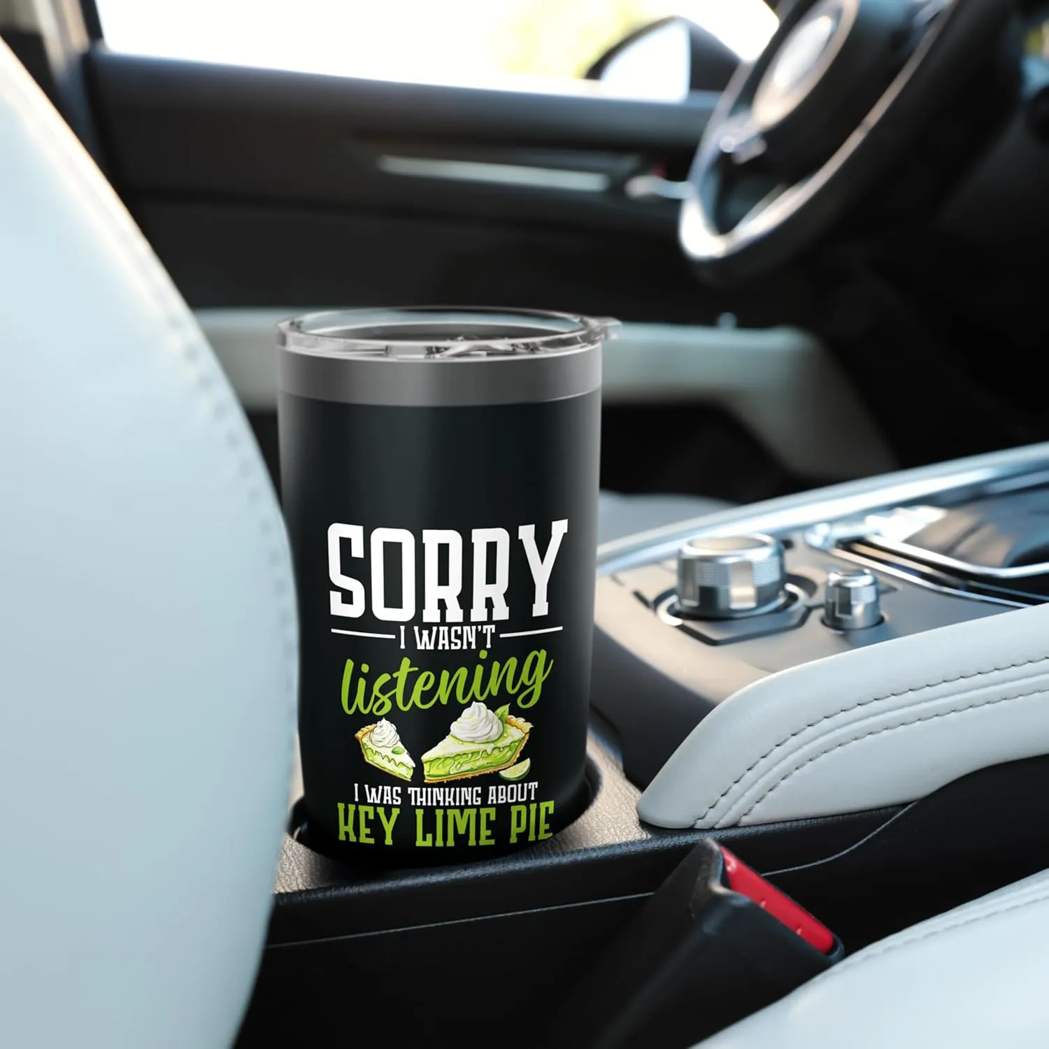 Key Lime Pie Dessert Nice Abs Florida Pie Recipe Baking Stainless Steel Insulated Tumbler