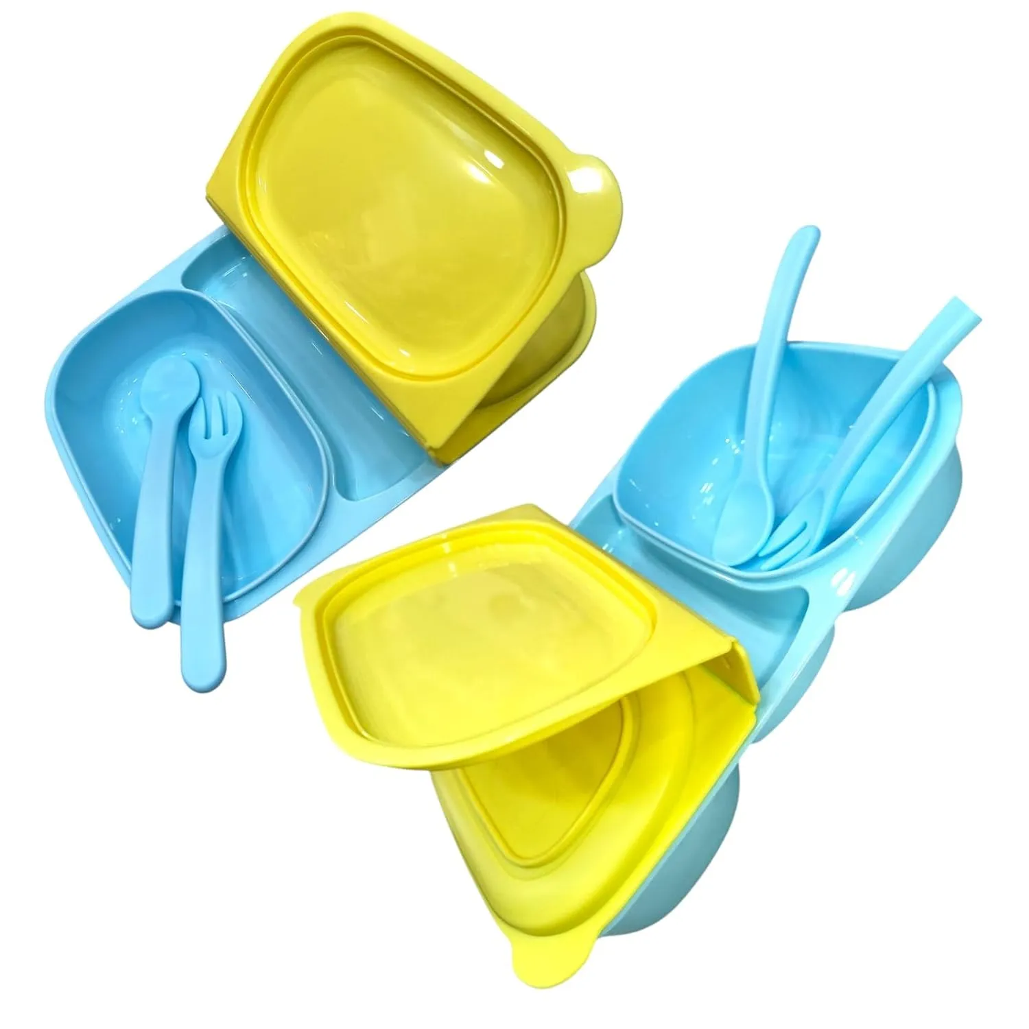 Kids Lunch Box with Water Bottle Combo