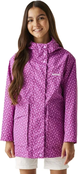 Kids Orla Kiely Swing Waterproof Jacket, Jasmine Flower Blue, 6 Years, Jasmine Flower Blue, 6 Years
