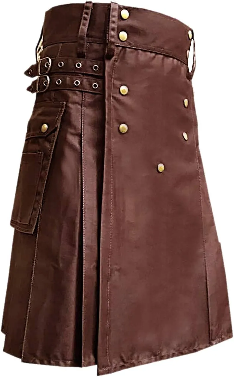 Kilt for Men - Scottish Hybrid Sports Utility Mens Kilt | Stylish Kilts for Wedding Wear