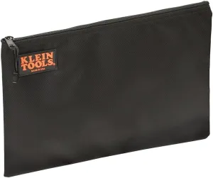 Klein Tools 5236 Zipper Bag, Ballistic Nylon Contractor's Portfolio, Made of Tough Cordura Fabric To Resist Tears and Scuffs