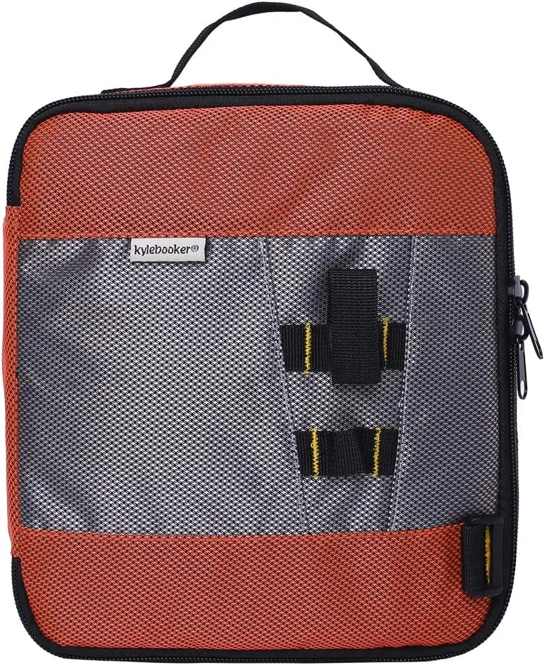Kylebooker Soft Plastic Bait Storage Binders Organizer Saltwater Fishing Lure Leader Wallet Tackle Binder Bag