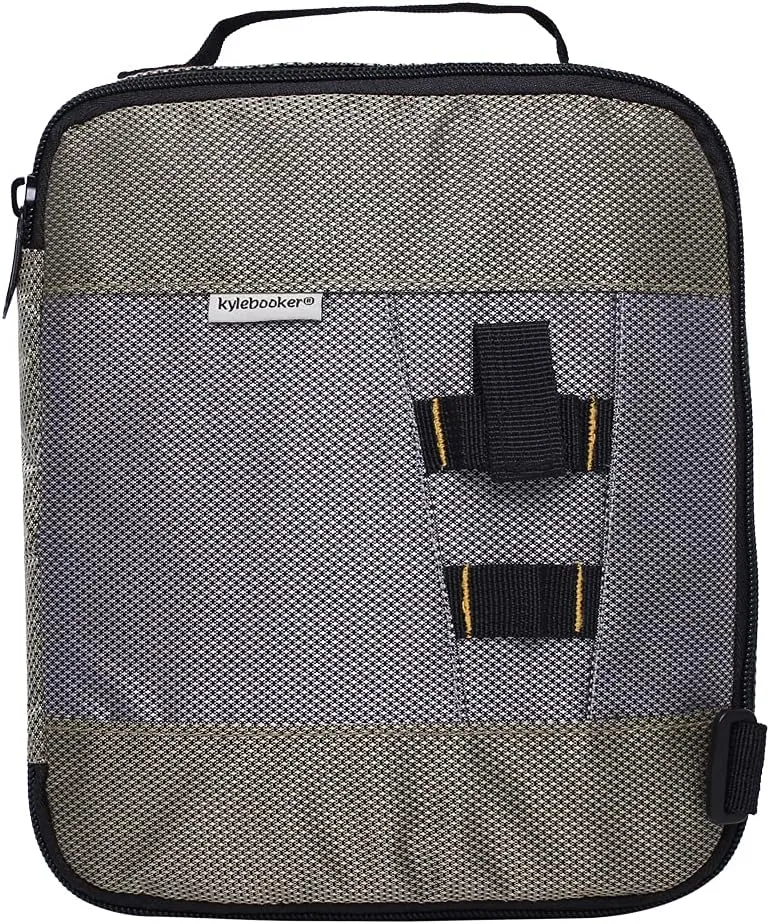 Kylebooker Soft Plastic Bait Storage Binders Organizer Saltwater Fishing Lure Leader Wallet Tackle Binder Bag
