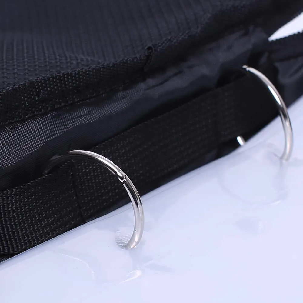 Kylebooker Soft Plastic Bait Storage Binders Organizer Saltwater Fishing Lure Leader Wallet Tackle Binder Bag