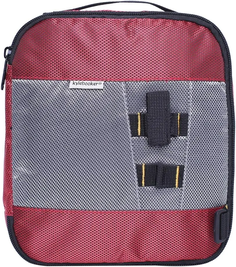 Kylebooker Soft Plastic Bait Storage Binders Organizer Saltwater Fishing Lure Leader Wallet Tackle Binder Bag