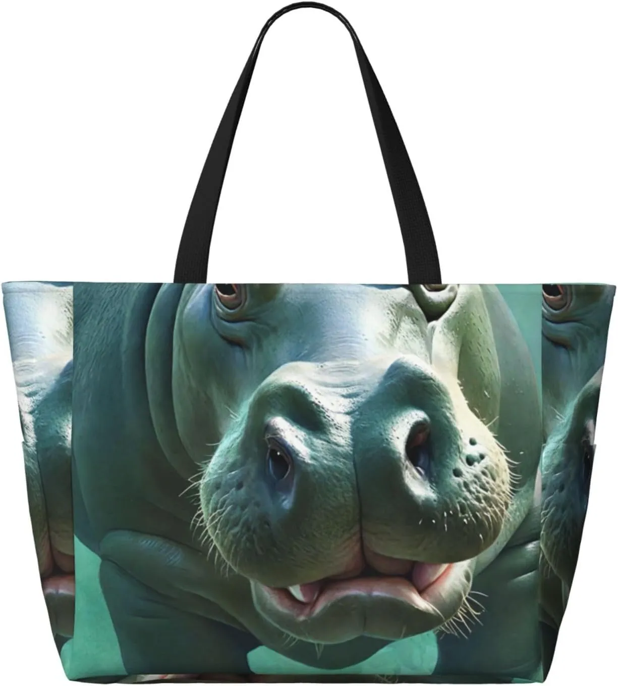 Large Beach Bag Waterproof Beach Totes Bags for Women Men, Pool Bag with Zipper Pocket