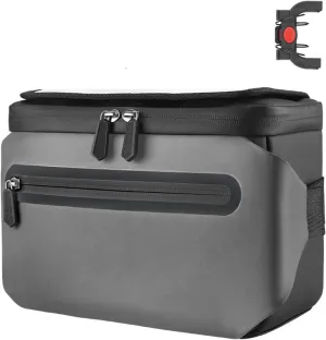 Large Capacity Bike Handlebar Bags with Shoulder Strap Bicycles Front Storage Pouches Reflective Cycling Phone Bag