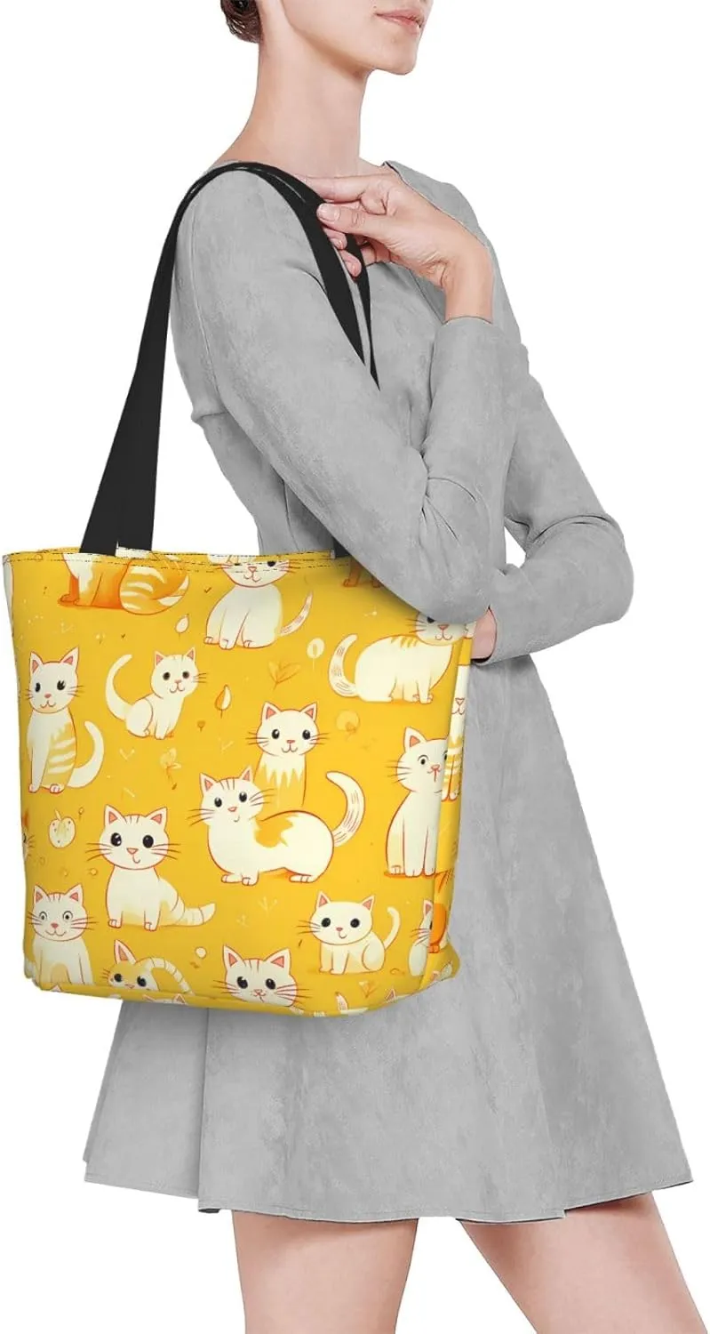 Large Tote Bag For Women Portable Beach Bag Handbag Reusable Grocery Bags