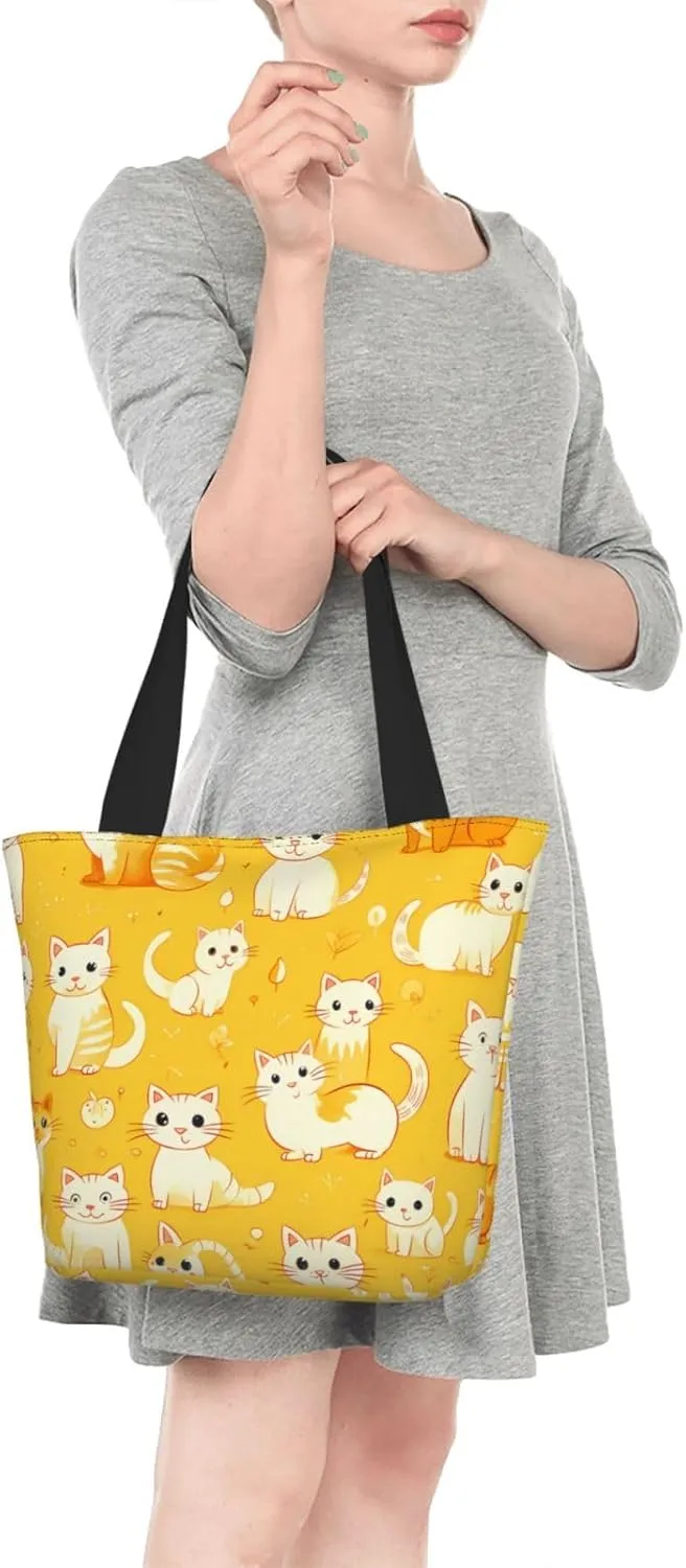 Large Tote Bag For Women Portable Beach Bag Handbag Reusable Grocery Bags