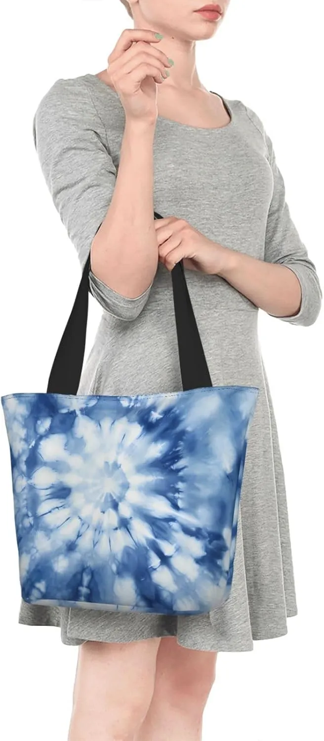 Large Tote Bag For Women Portable Beach Bag Handbag Reusable Grocery Bags
