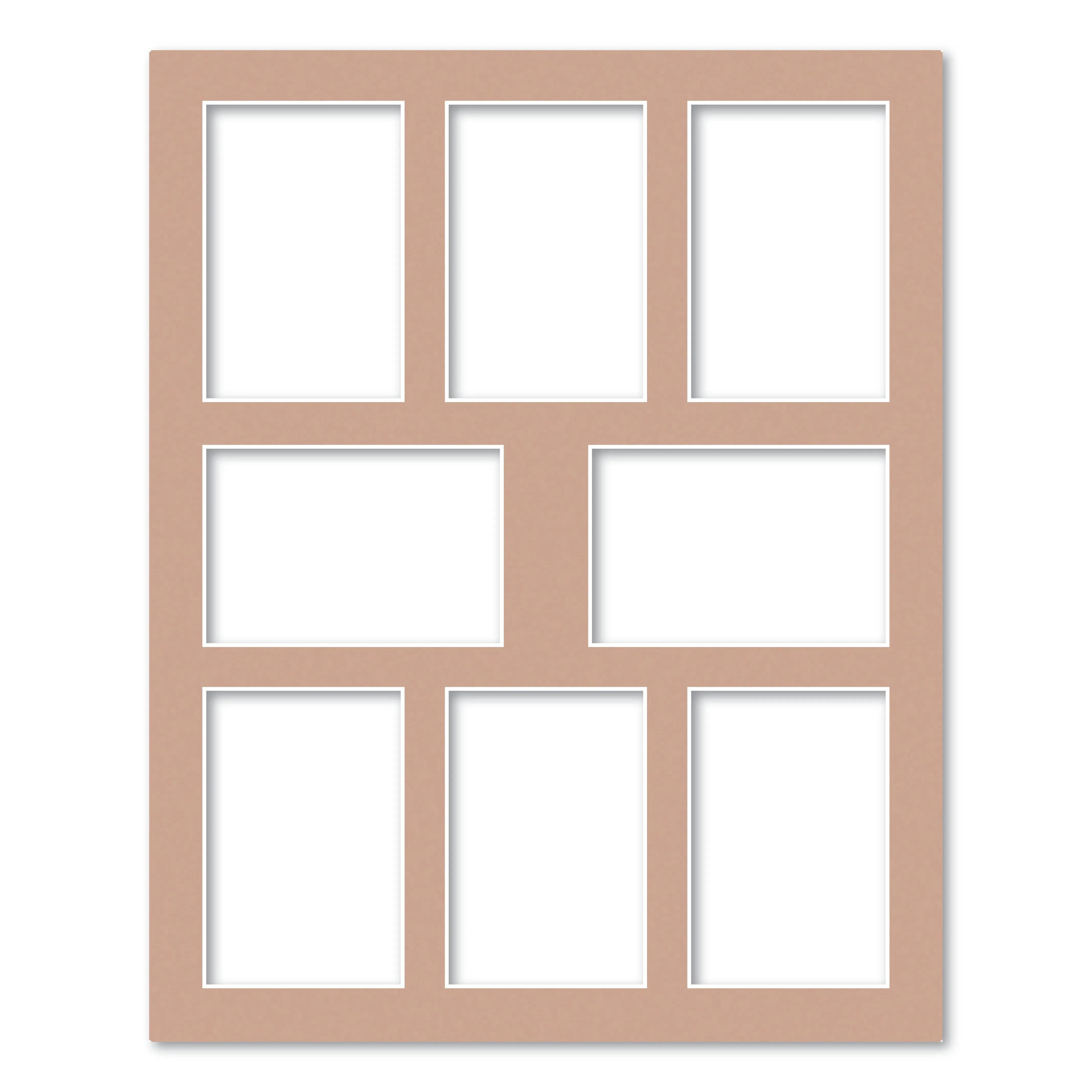 Latte Brown Acid-Free Mat Board