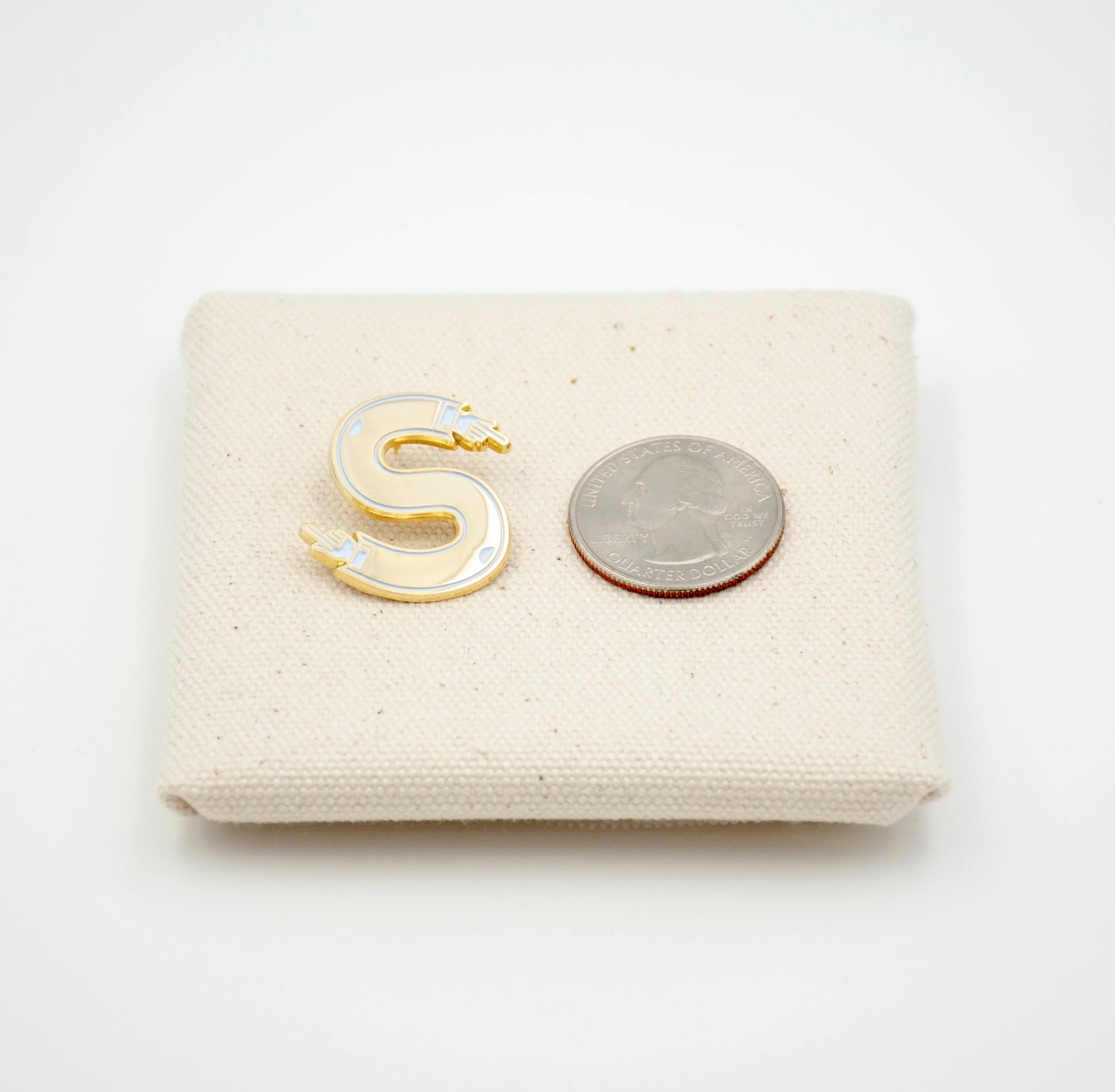 Letter "S" Pin