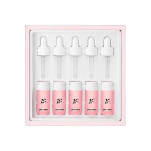 LIZK First C Serum Pink Pure Vitamin C 15% 10ml*5ea Red Spots, Blemishe care, Hydrating Facial Serum, Moirsture boosting, Korea skin care