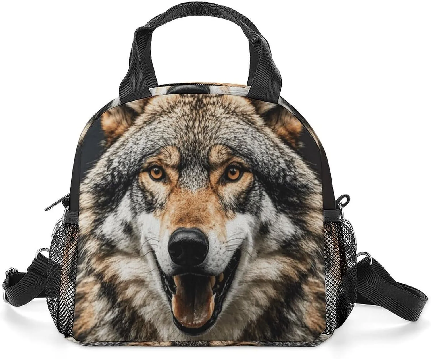Lunch Bag for Women Men Hungry Like A Wolf Lunchbox Insulated Lunch Box Leakproof Cooler Tote Bag Protable Lunch Cooler Bags Lunch Tote Bag for Work Office Picnic