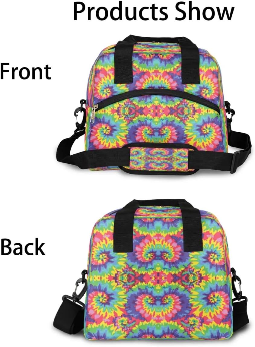 Lunch Bag for Women Men Rule Graphics Reusable Durable Insulated Lunch Box for Work Office Picnic Beach Hiking Lunch Tote Bag with Adjustable Shoulder Strap