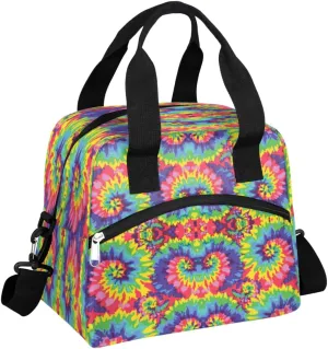 Lunch Bag for Women Men Rule Graphics Reusable Durable Insulated Lunch Box for Work Office Picnic Beach Hiking Lunch Tote Bag with Adjustable Shoulder Strap