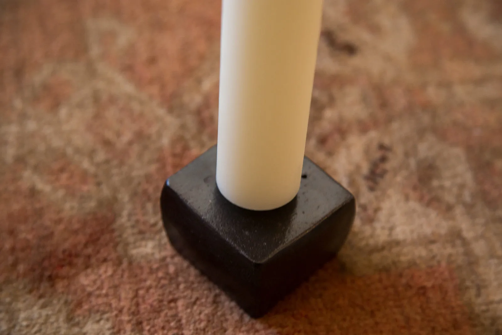 Made in NY Cast Iron Candle Holder