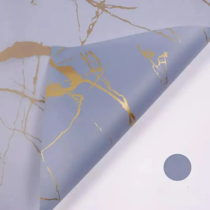 Marble Waterproof Flower Wrapping Paper (20 sheets/bag)