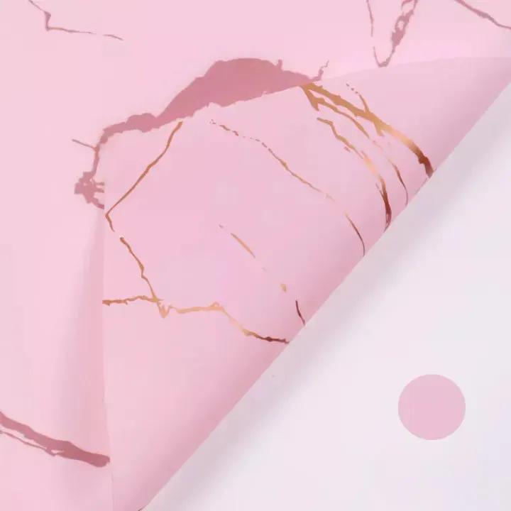 Marble Waterproof Flower Wrapping Paper (20 sheets/bag)