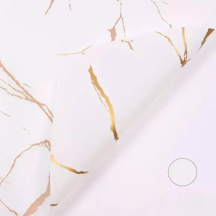 Marble Waterproof Flower Wrapping Paper (20 sheets/bag)
