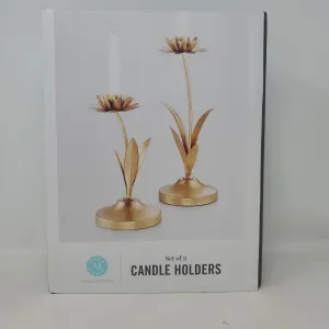 Martha Stewart Set Of 2 Candle Holders AP26B