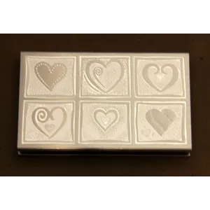 Matchbox Cover - Large - Hearts