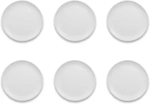 Matte Craft Coupe Dinner Plate, 10.5", Melamine, Set of 6