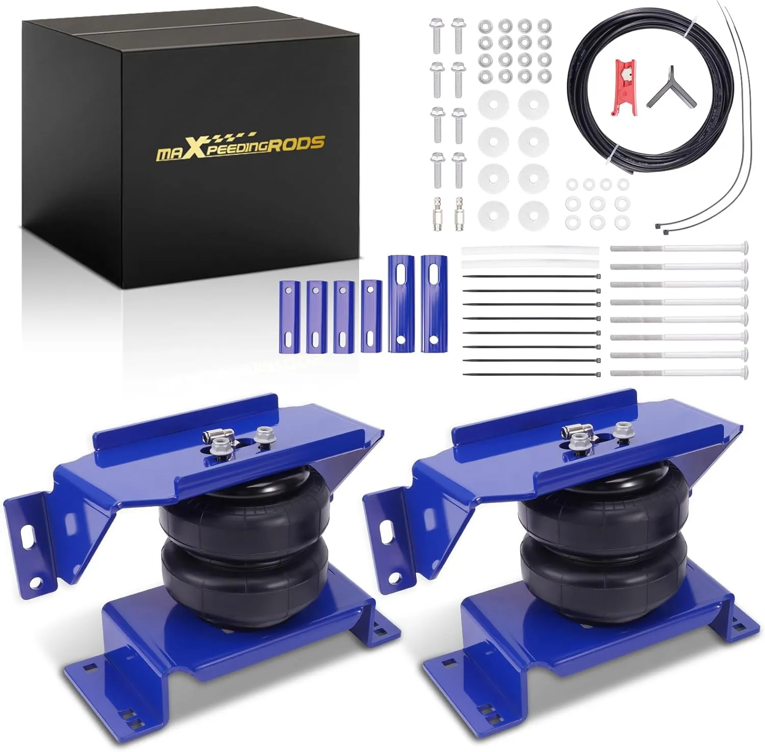 maXpeedingrods 5000 lbs Rear Air Suspension Bags Kit for Dodge Ram 3500HD Cab & Chassis Only 2WD 4WD 2007-2024 Air Helper Spring Kit