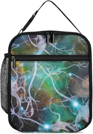 Medical Nerve Decorative Portable Lunch Box Bag Insulated Tote Reusable Meal Pack Cooler Bag for Work Picnic