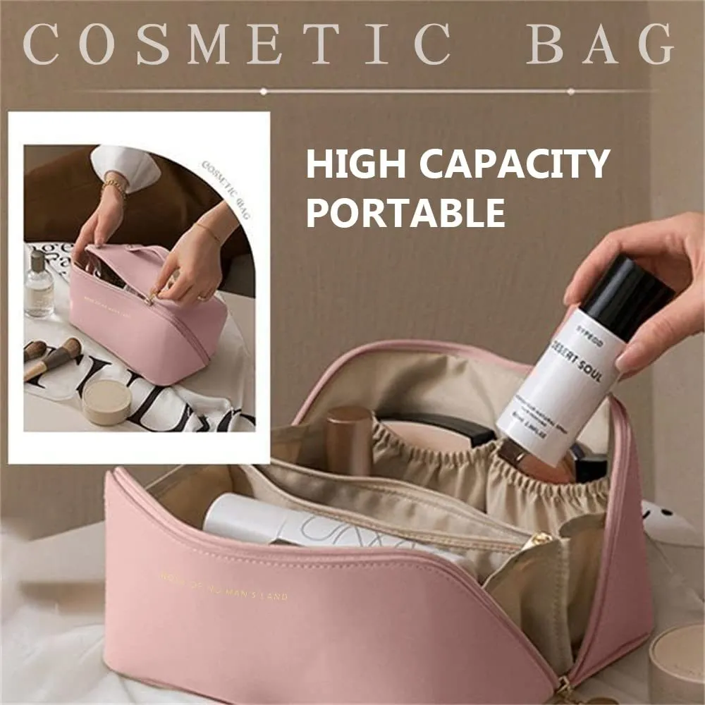 Melissa – Compact Waterproof Travel Toiletry Bag with Handle