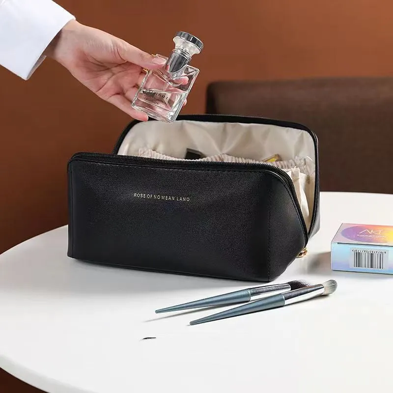 Melissa – Compact Waterproof Travel Toiletry Bag with Handle