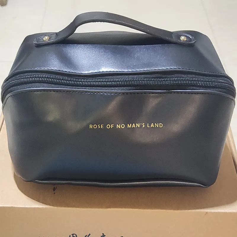 Melissa – Compact Waterproof Travel Toiletry Bag with Handle
