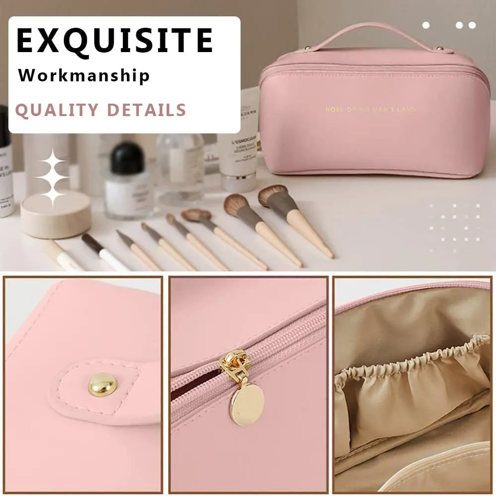 Melissa – Compact Waterproof Travel Toiletry Bag with Handle