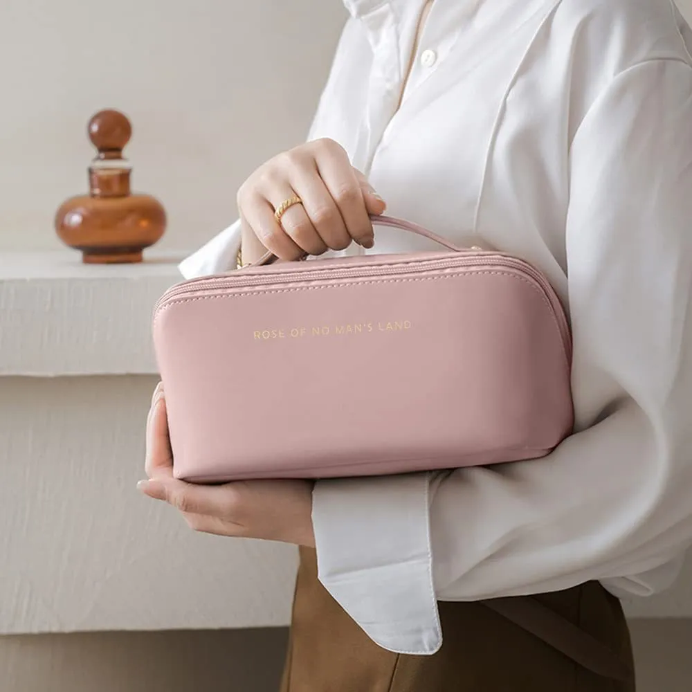 Melissa – Compact Waterproof Travel Toiletry Bag with Handle